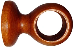 Support Tringle À Rideau, 28 Mm Merisier Verni Inspire