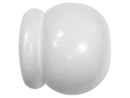 Lot De 2 Embouts Anglais Inspire, Blanc Satiné Diam.35 Mm