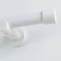 Lot De 2 Embouts Bouchon Inspire, Blanc Satiné Diam.28 Mm