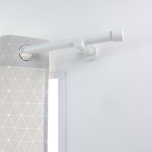 Lot De 2 Embouts Bouchon Inspire, Blanc Satiné Diam.28 Mm
