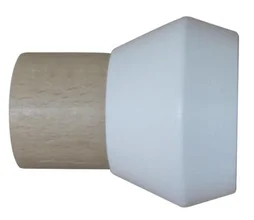 Embout Bimat Inspire, Blanc Satiné Diam.28 Mm