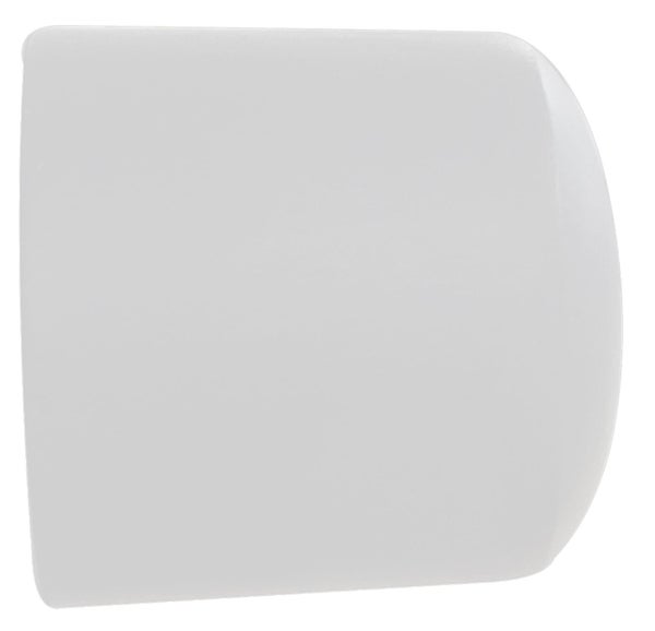 Lot De 2 Embouts Bouchon Inspire, Blanc Satiné Diam.35 Mm