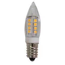 Ampoule led flamme E14 350 Lm = 28 W blanc chaud, TIBELEC