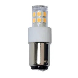 Ampoule led tube B15 pour machine à coudre, 245Lm = 20W, blanc chaud, TIBELEC