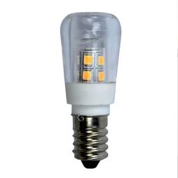 Ampoule led tube E14 pour portail, 220Lm = 15W, blanc chaud, TIBELEC