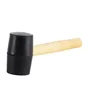 Maillet de carreleur en caoutchouc, 0.22 kg noir
