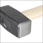 Massette manche bois 800 g