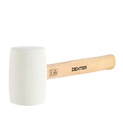 Maillet De Carreleur Caoutchouc Blanc, 0,45 Kg Dexter