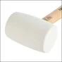 Maillet De Carreleur Caoutchouc Blanc, 0,45 Kg Dexter
