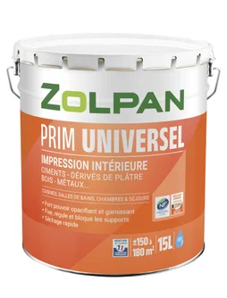 Sous-Couche Universelle  Zolpan, 15 L, Blanc