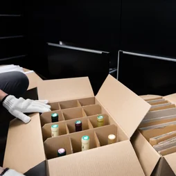 Croisillons sépare verres pour carton de 36L