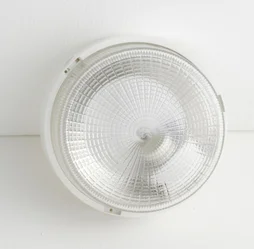 Hublot E27 sans ampoule rond, 15 W blanc