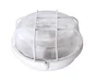 Hublot E27 + Grille, Sans Ampoule, Rond, Blanc
