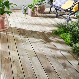 Lame de terrasse nysa 2400x120x21mm pin vert classe 3