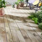 Lame de terrasse nysa 2400x120x21mm pin vert classe 3