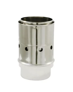 Raccord poele tubage pour tubage, JONCOUX, diam. 80 mm inox