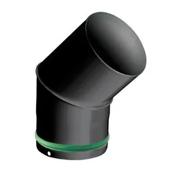 Coude de raccordement Isotip, JONCOUX, diam. 80 mm 45