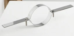 Collier de tubage pour tubage Isotip, JONCOUX, diam. 125 mm inox