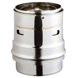 Raccord poele tubage pour tubage, JONCOUX, diam. 180 mm inox