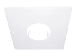 Plaque de propreté pour tubage Isotip, JONCOUX, diam. 125 mm Inox