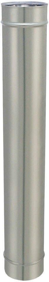 Tuyau inox de raccordement, JONCOUX, diam. 125 mm L.1 m