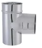Té pour raccordement Isotip, JONCOUX, diam.153 mm, inox
