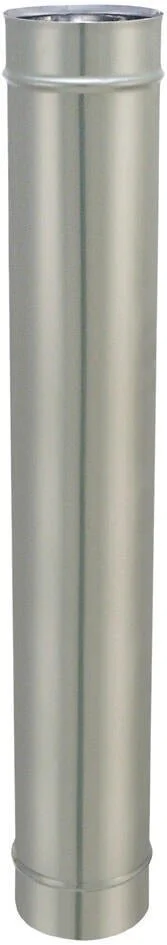 Tuyau inox de raccordement Isotip, JONCOUX, diam. 180 mm L. 1 m