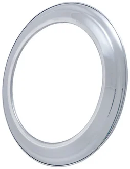 Rosace pour raccordement Isotip, JONCOUX, diam. 125 mm aluminium