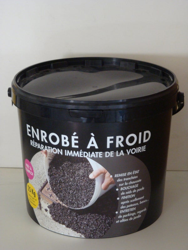 Réparation De Bitume Pradier 25 Kg Noir