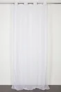 Voilage Tamisant, New Antares Blanc L.140 X H.250 Cm
