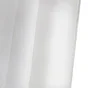 Voilage transparent blanc L. 140 x H. 240 cm