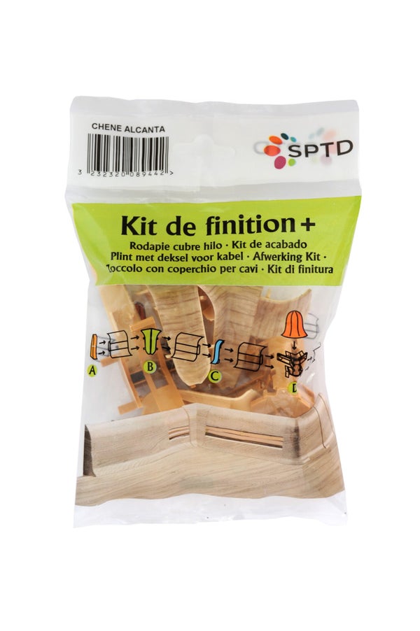 Kit Accessoires Finition De Plinthes Pass'Fil Chêne Alcanta