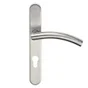 Poignée De Porte Trou De Cylindre Inspire, Acier Satiné, 195 Mm