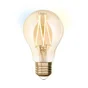 Ampoule intelligente led filament ambré std E27 806Lm 60W variation blanc, Idual