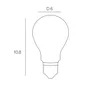 Ampoule intelligente led filament ambré std E27 806Lm 60W variation blanc, Idual