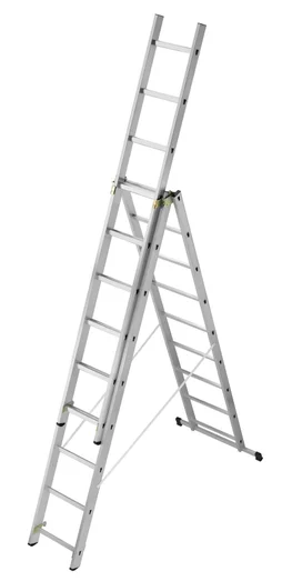 Echelle Transformable Aluminium Hailo 27 Échelons H.5.40M