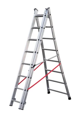 Echelle Transformable Aluminium Hailo 24 Échelons H.4.82 M