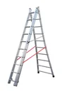 Echelle Transformable Aluminium Hailo 30 Échelons H.5.96 M