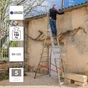 Echelle Transformable Aluminium Hailo 33 Échelons H.6.53 M