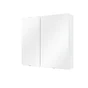 Armoire de toilette l.58 cm H.58 cm P.13.2 cm, blanc, SENSEA Essential