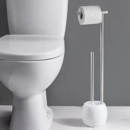Stockeur dérouleur à papier WC Rondo blanc