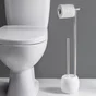 Stockeur dérouleur à papier WC Rondo blanc
