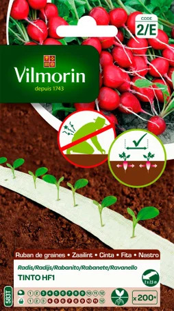 Rubans de graines tinto hf1 VILMORIN 2.8 g