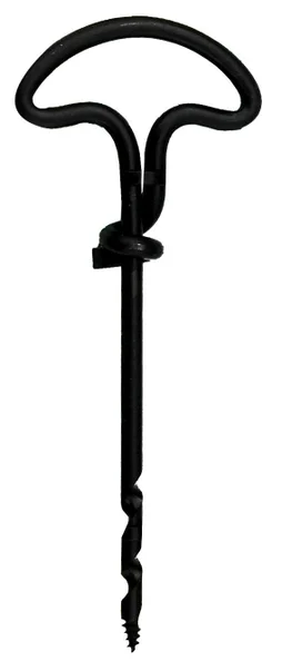 Lot De 3 Vrilles Forgées Anneau Roulé Bois, Diam.2, 3 Et 4 Mm Denuziere