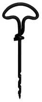 Vrille Forgée Anneau Roulé Bois, Diam.2 Mm Denuziere