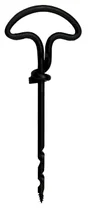 Vrille Forgée Anneau Roulé Bois, Diam.3 Mm Denuziere