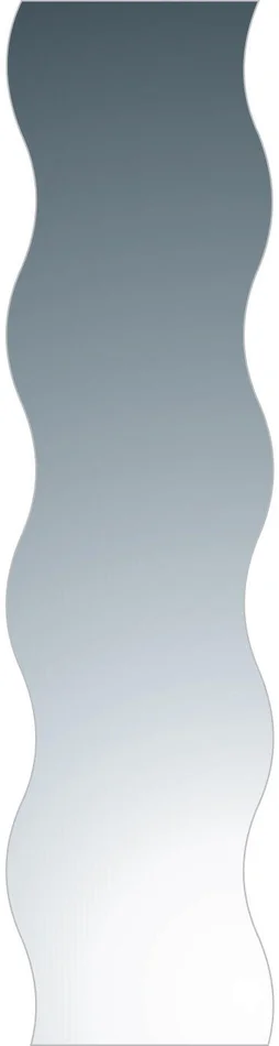 Miroir découpé l.30.0 x H.120.0 cm, Diam.120 cm, SENSEA Vague
