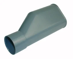 Entonnoir siphon double pour évacuation machine à laver