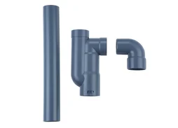 Siphon Vertical Pour Lavabo Polypropylène, Diam.40 Mm
