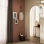 Rideau tamisant, Newmanchester suédine taupe l.140 x H.280 cm